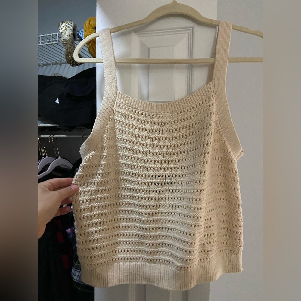 Target crochet top. NWT.